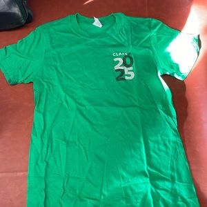 Green Class of 2025 shirt